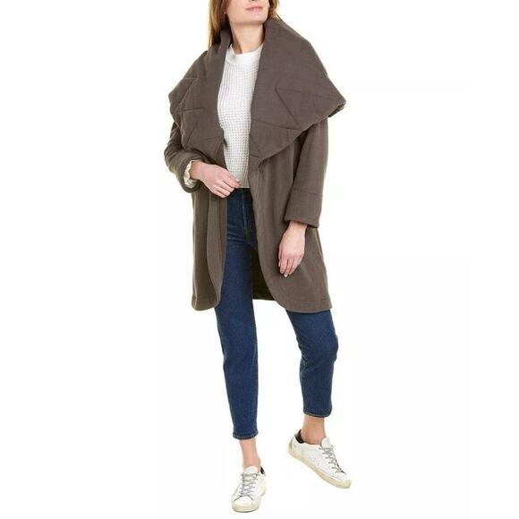 Bagatelle Collection Women's Jacket Grey French Terry Open Front Size XS/S - Picture 1 of 9